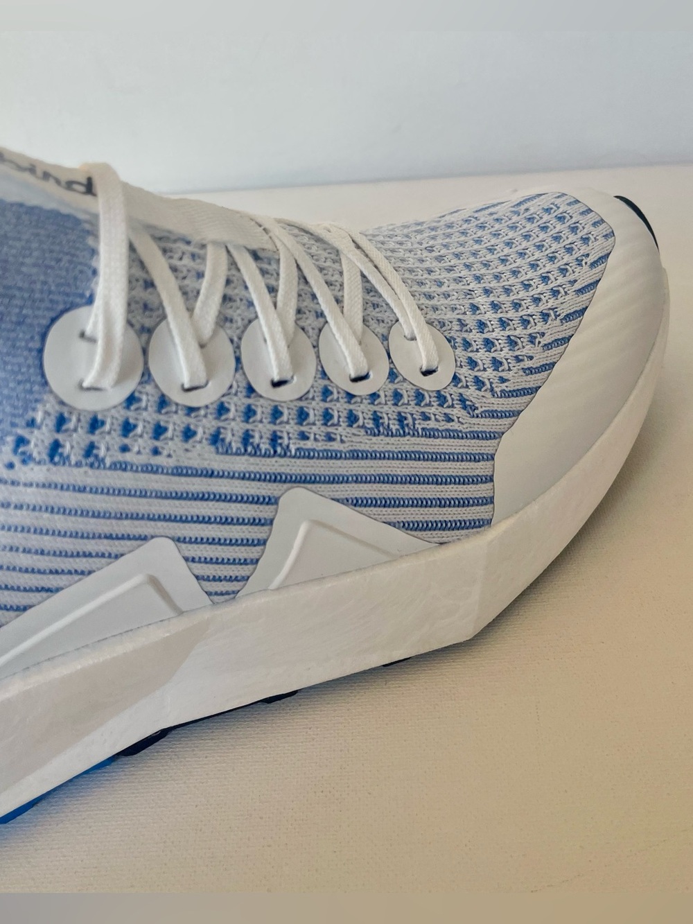 NEW ALLBIRDS TREE FLYER 2 BLIZZARD, PURE AZURE WOMENS RUNNING SHOE SIZE 8 or 10 - Picture 11 of 16